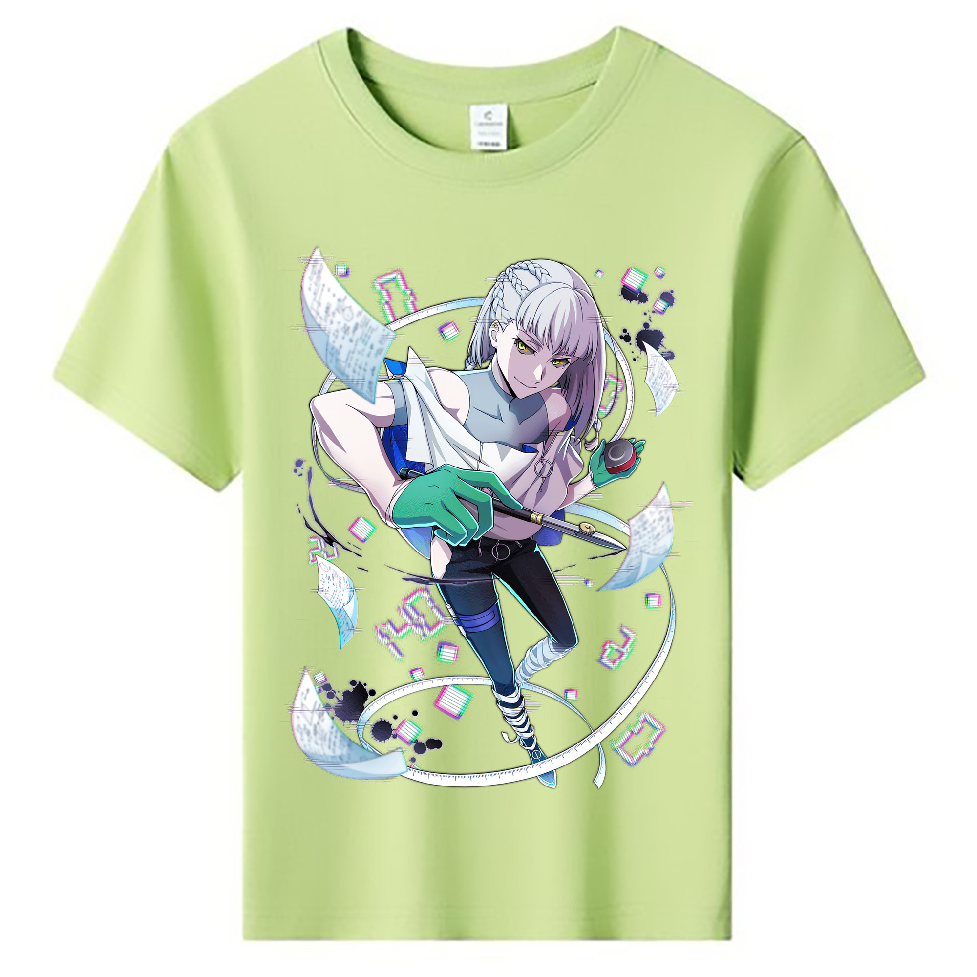 （画像用） 文豪ストレイドッグス Bungo Stray Dogs 綿100％キッズTシャツ（フロントプリント）